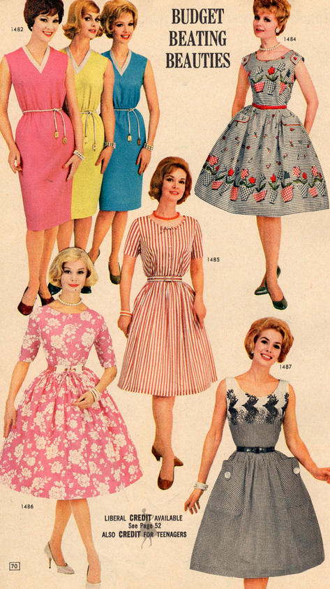 1960's Fashion & Body Confidence